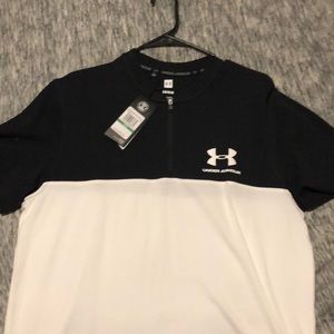 Under Armour 1/4 zip golf polo